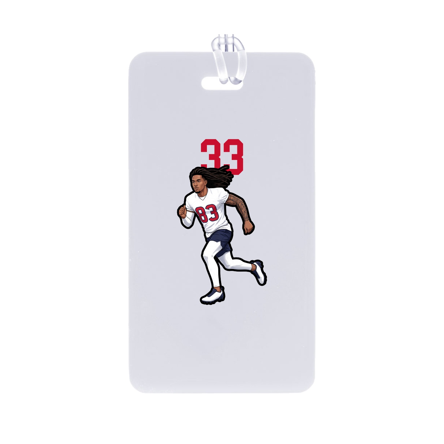 Bag Tag — Number Top in Classic