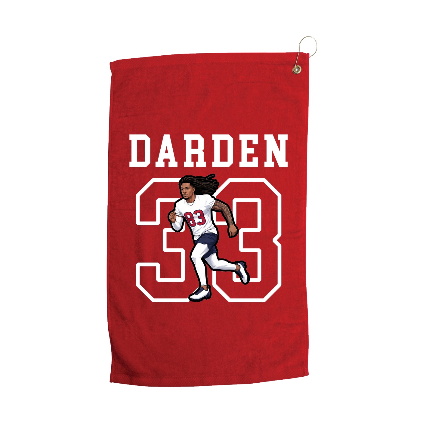 Golf Towel — Shirsey in Red