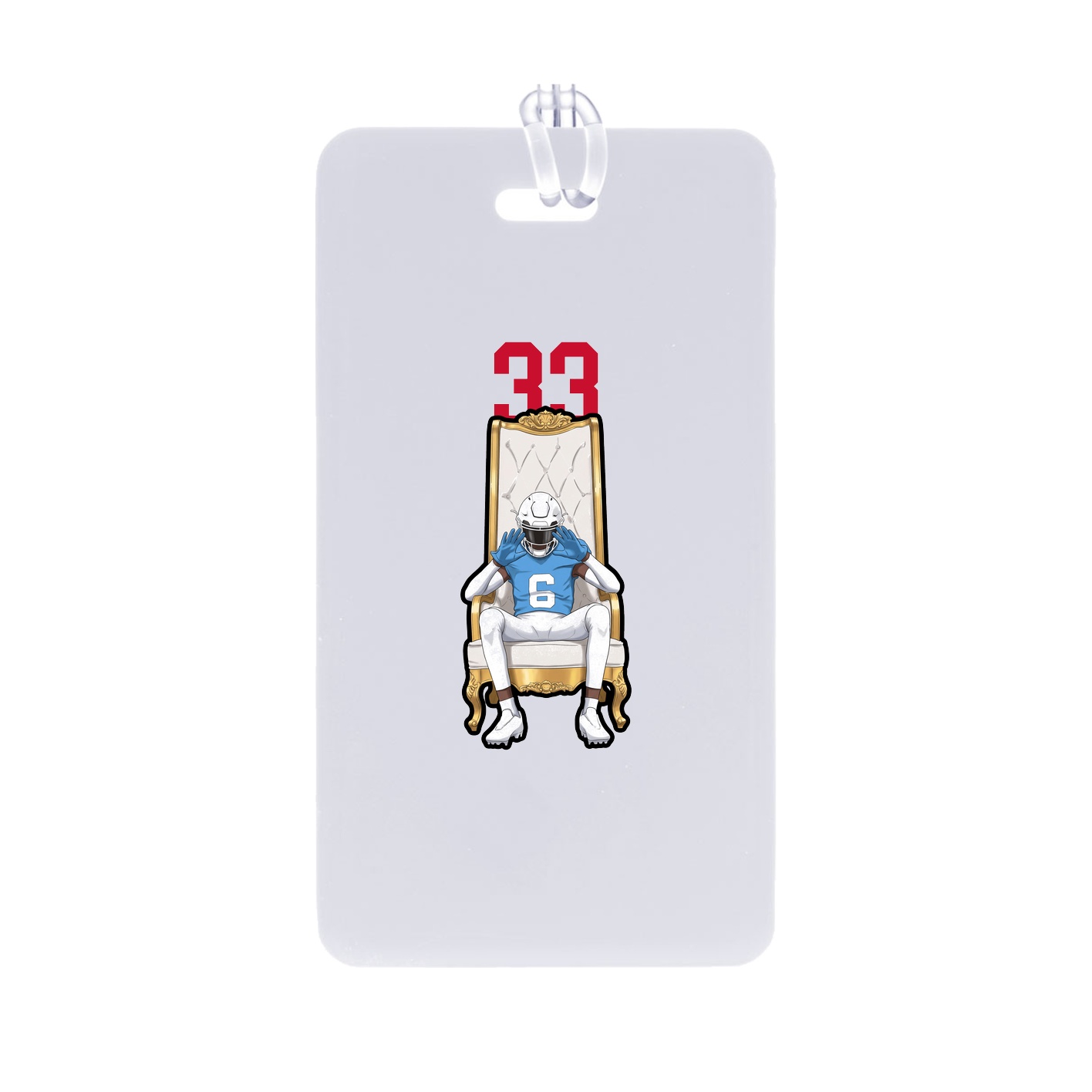 Bag Tag — Number Top in Classic