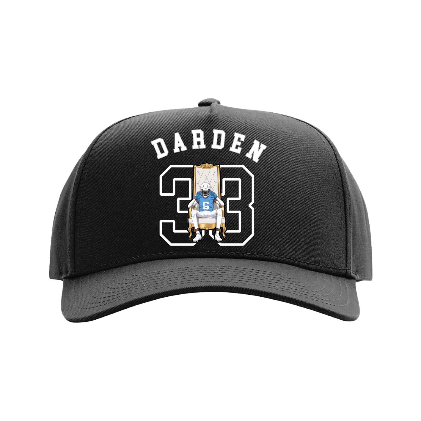 Full Fabric Five-Panel Champ Cap