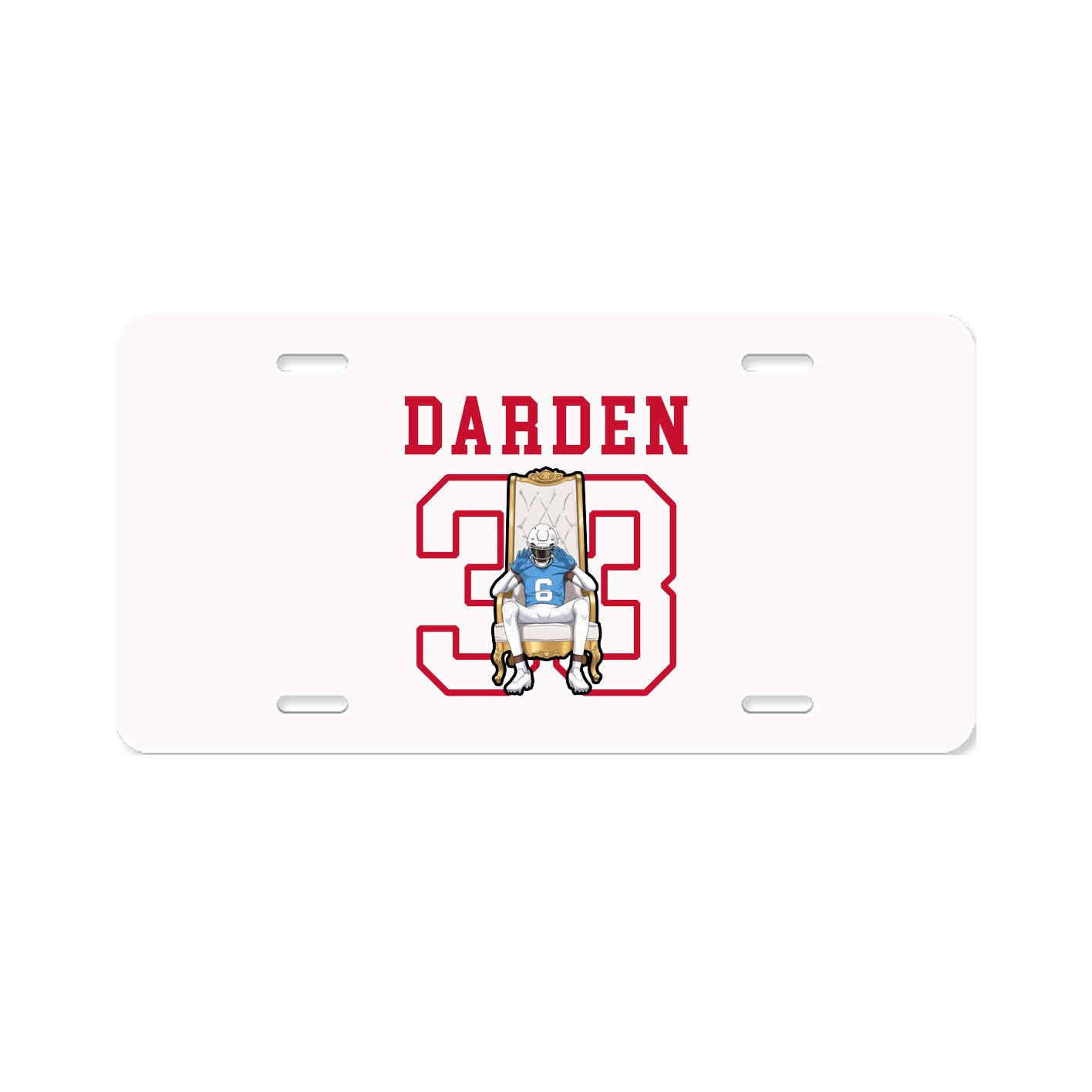 License Plate — Shirsey in Classic