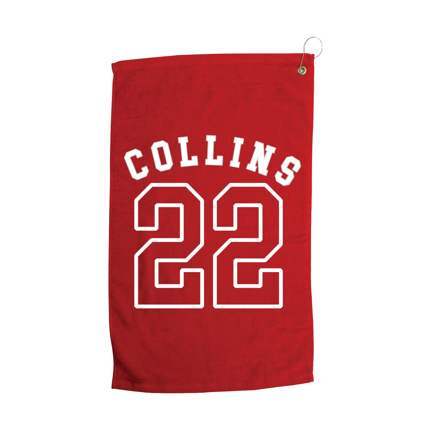 Golf Towel — Shirsey Arch in Red