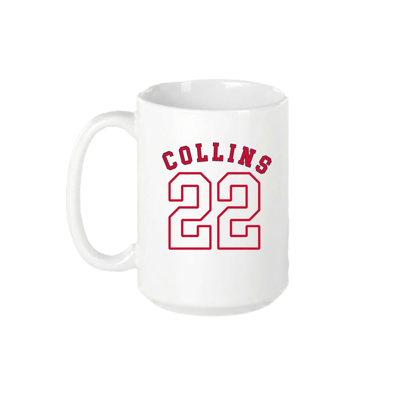 15oz Coffee Mug — Shirsey Arch in White