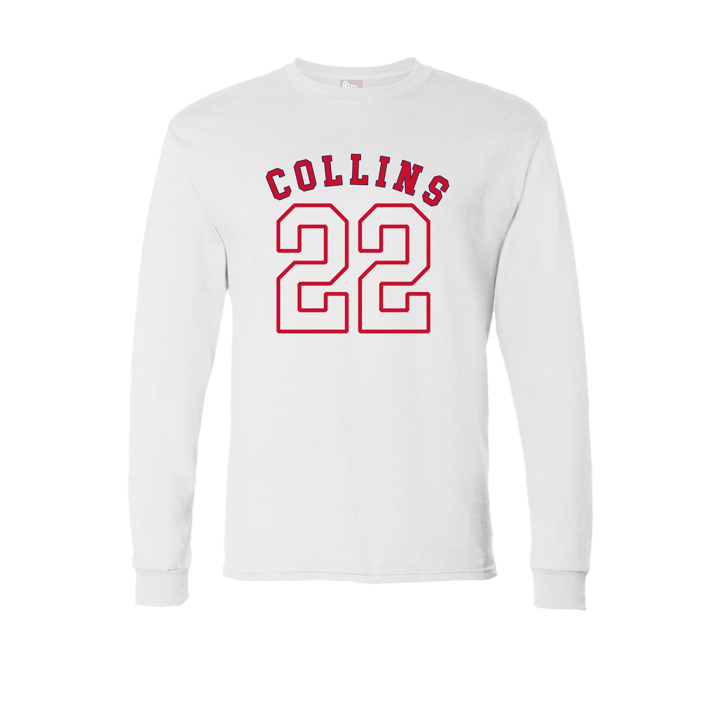 Long Sleeve Tee — Shirsey Arch in White