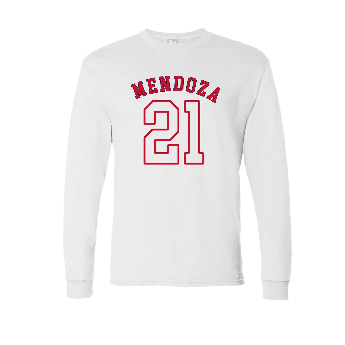 Long Sleeve Tee — Shirsey Arch in White