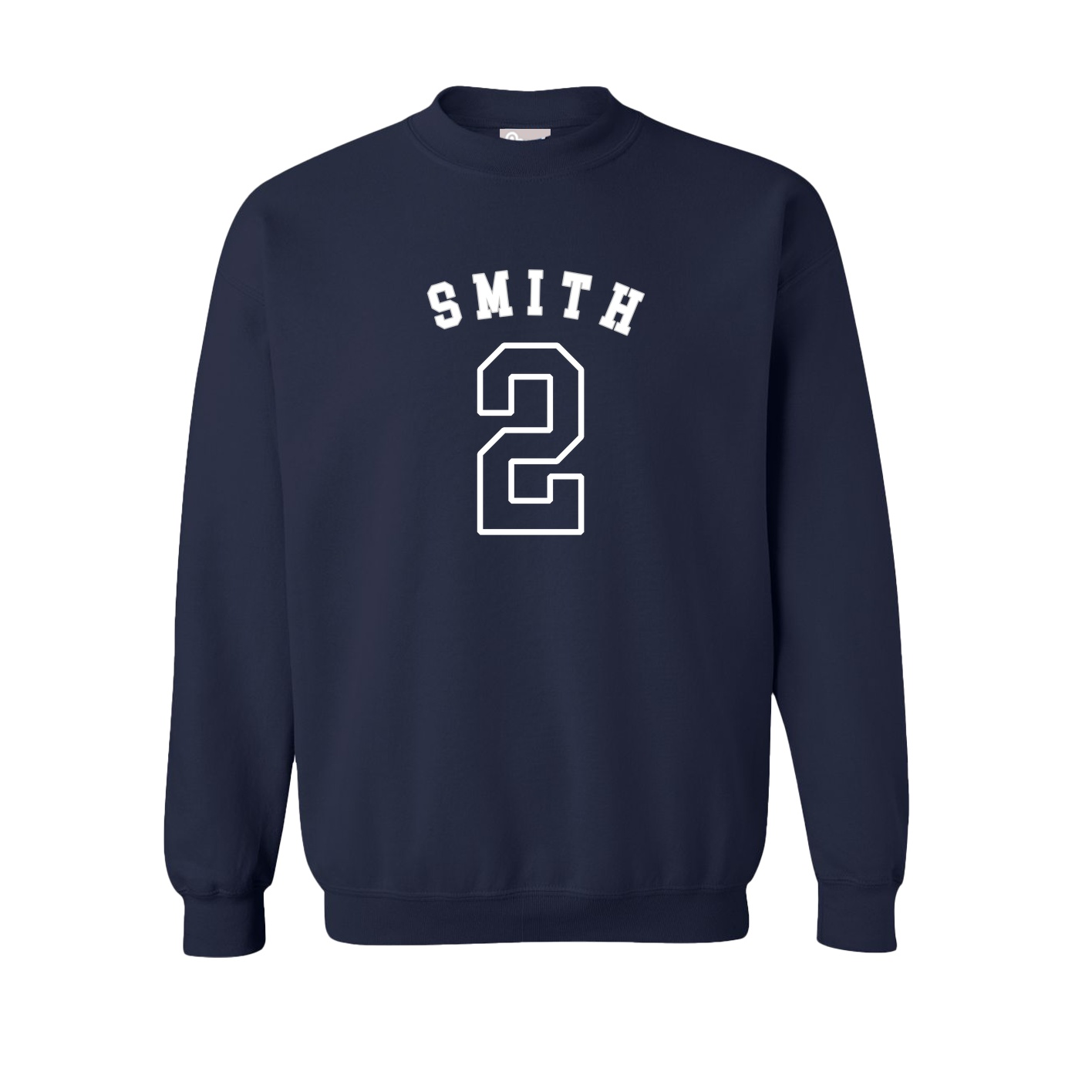Fleece Crew — Shirsey Arch in Navy