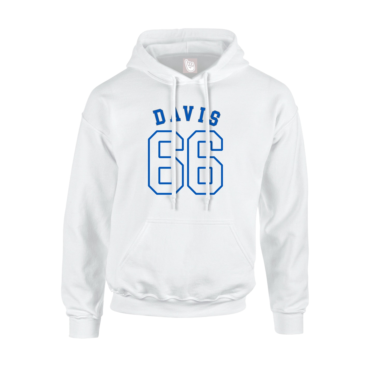 Youth Hoodie — Shirsey Arch in White