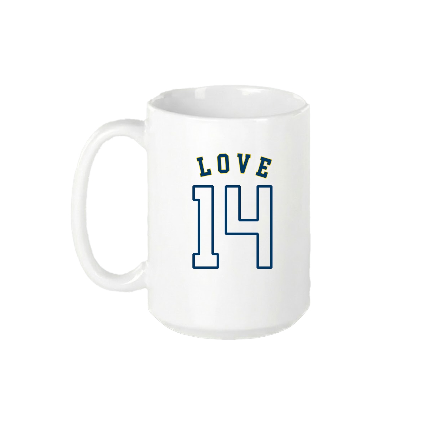 15oz Coffee Mug — Shirsey Arch in White