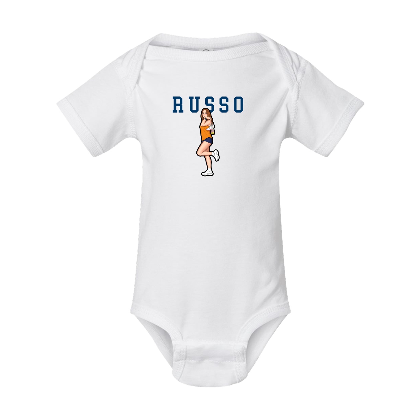 Baby Onesie — Shirsey in White
