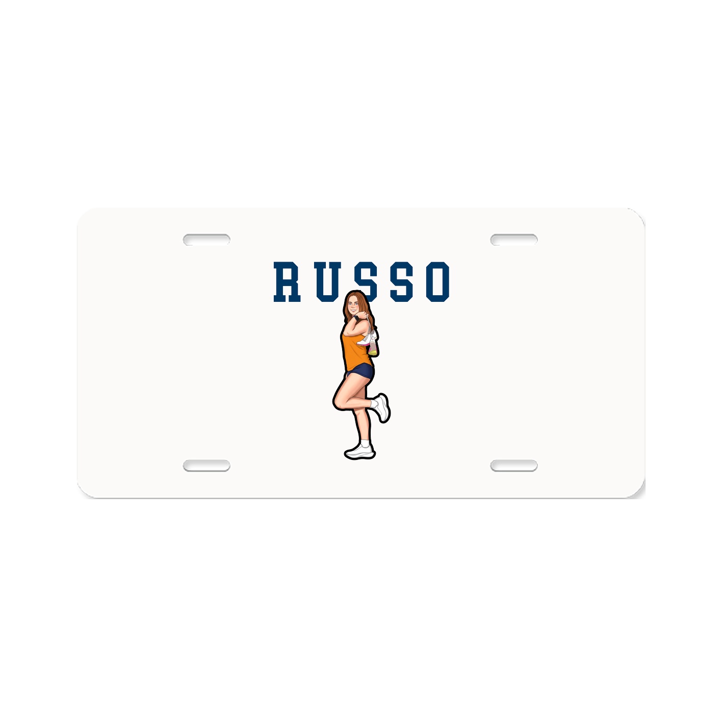 License Plate — Shirsey in Classic