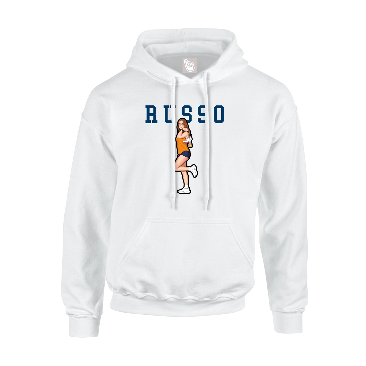Youth Hoodie — Shirsey in White