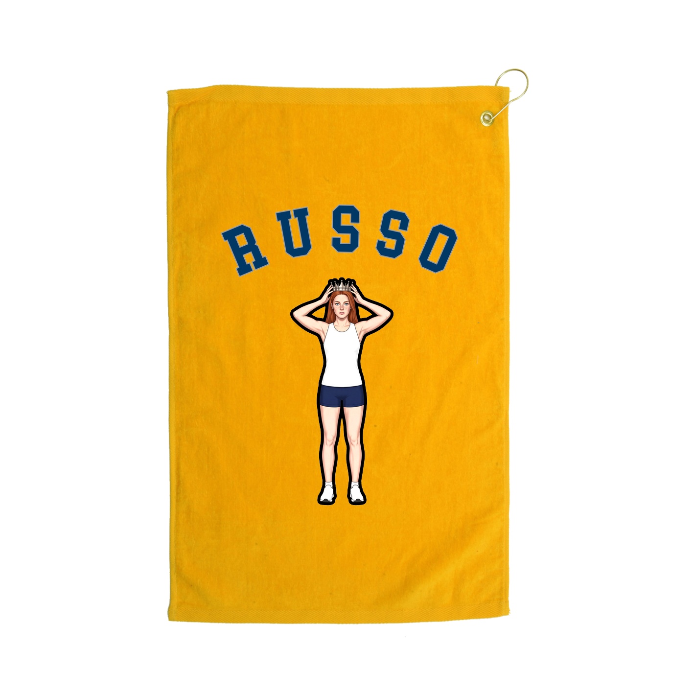 Golf Towel — Shirsey Arch in Gold