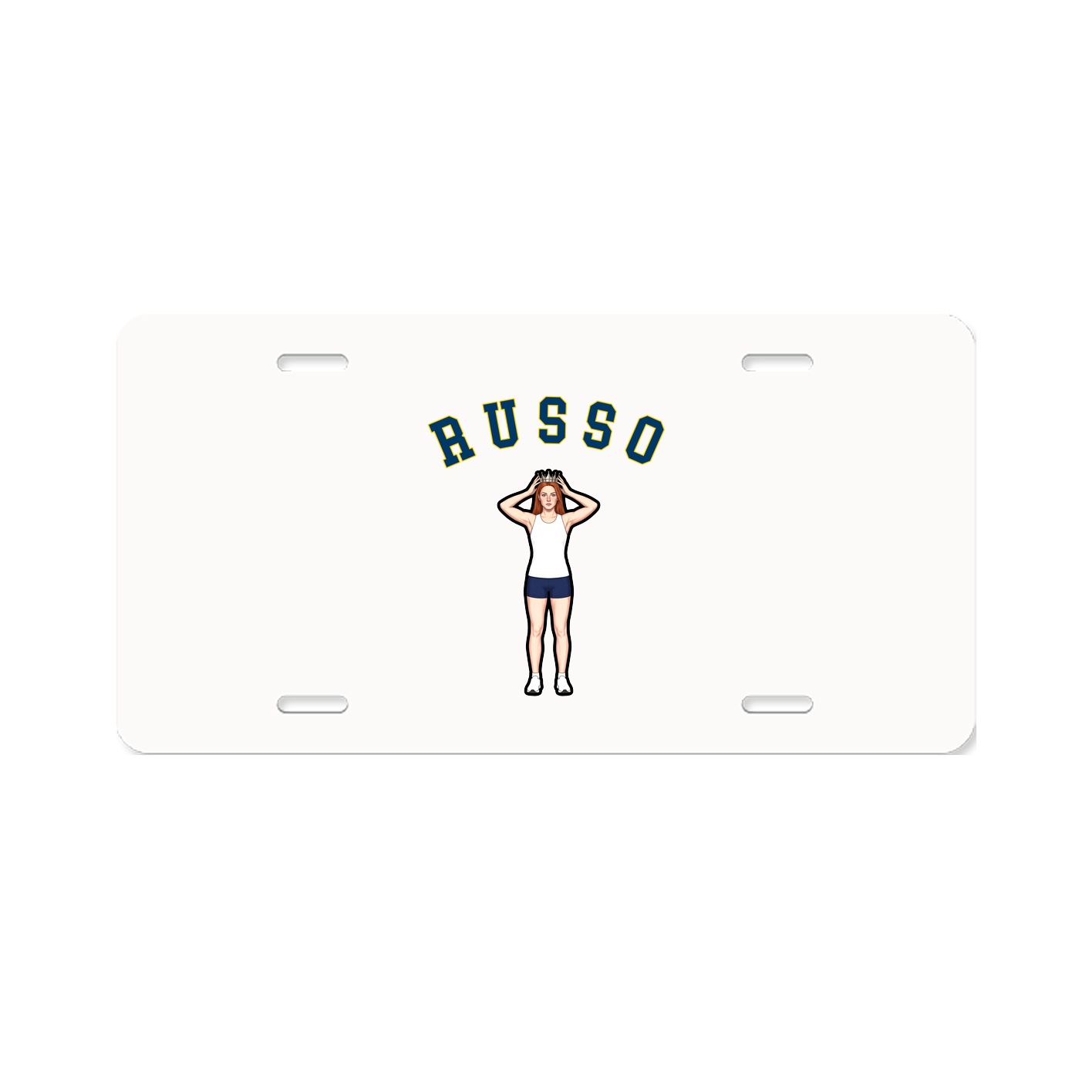 License Plate — Shirsey Arch in Classic