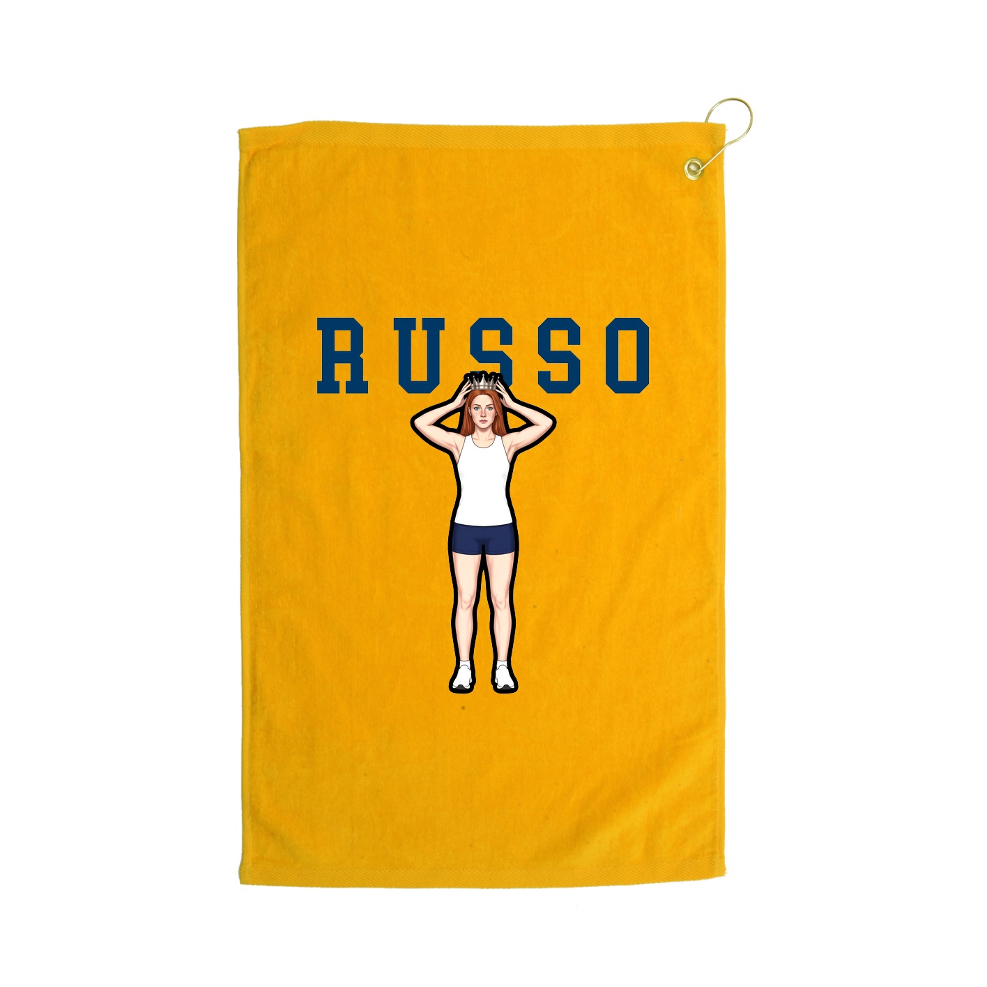 Golf Towel — Shirsey in Gold