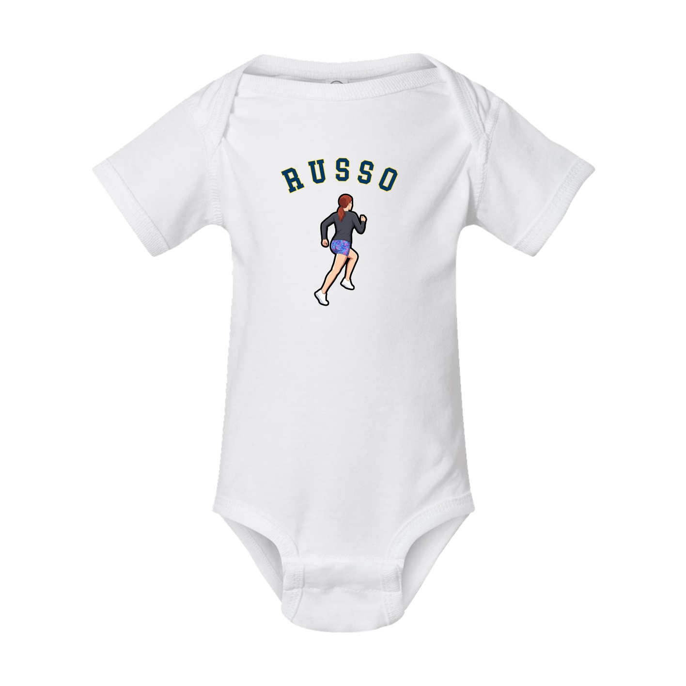 Baby Onesie — Shirsey Arch in White