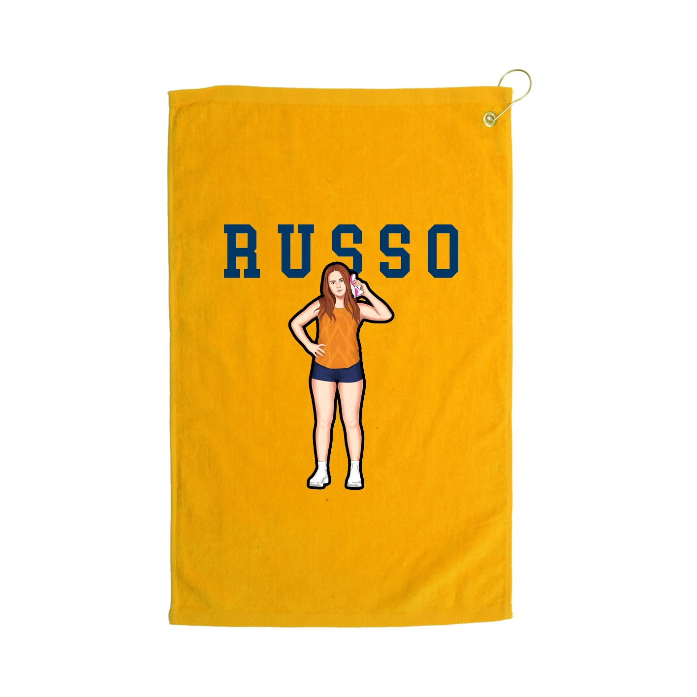 Terry Velour Golf Towel