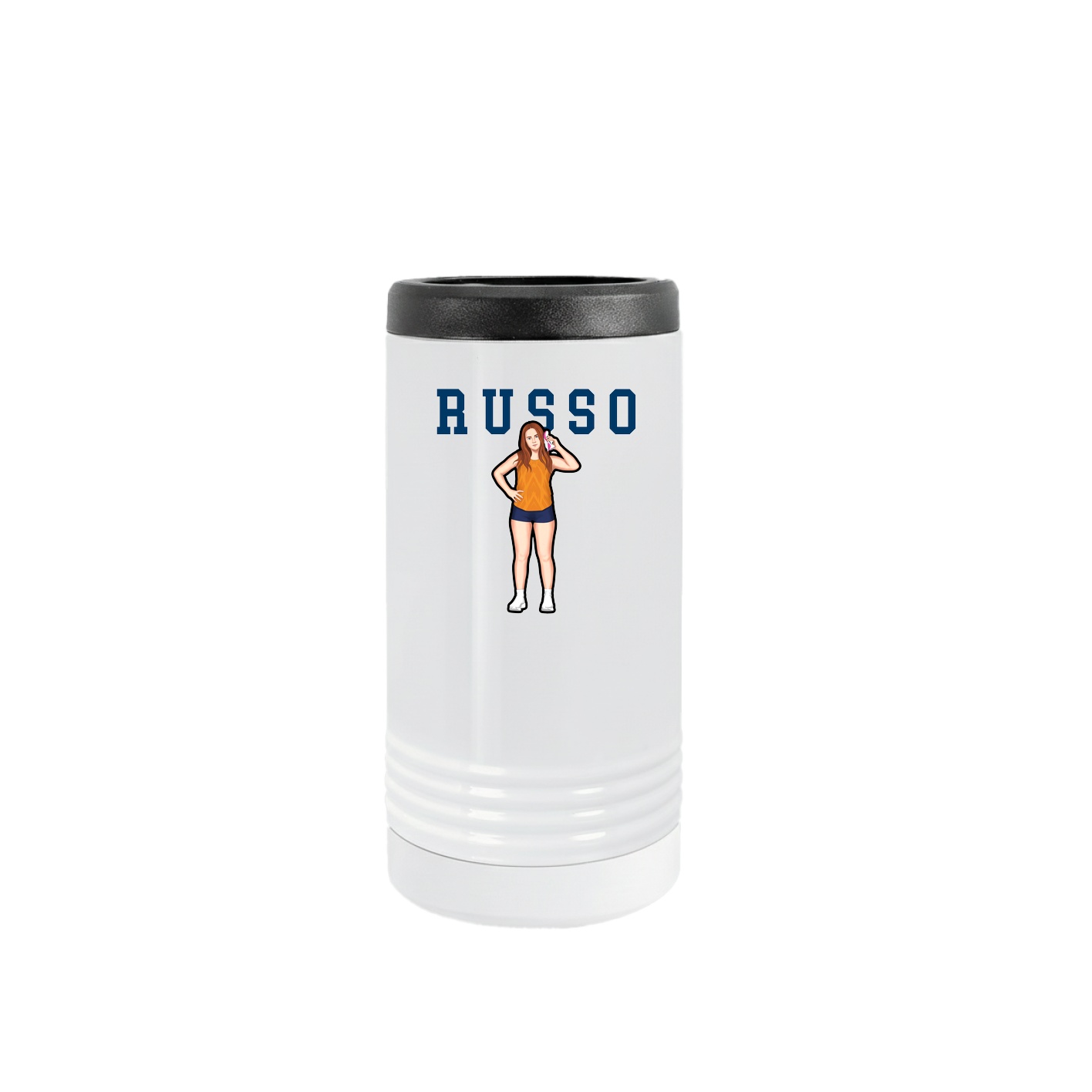 Slim Beverage Holder — Shirsey in White