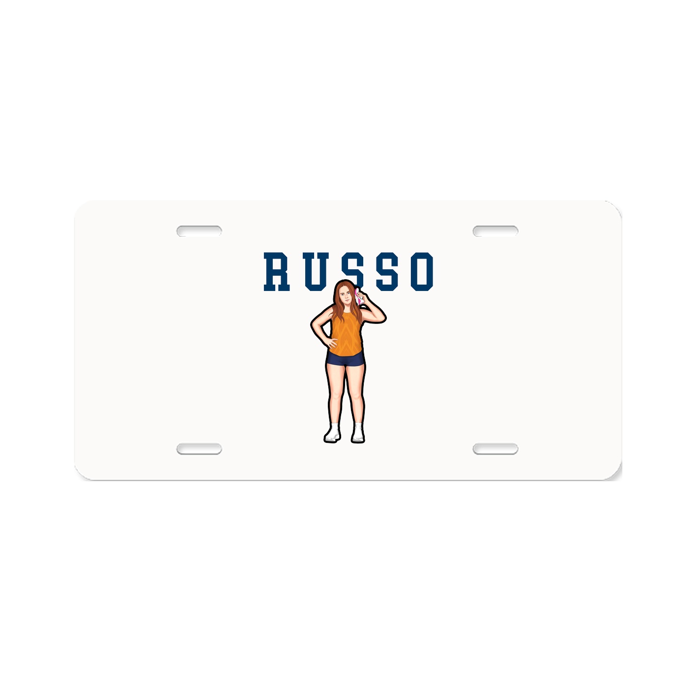 License Plate — Shirsey in Classic
