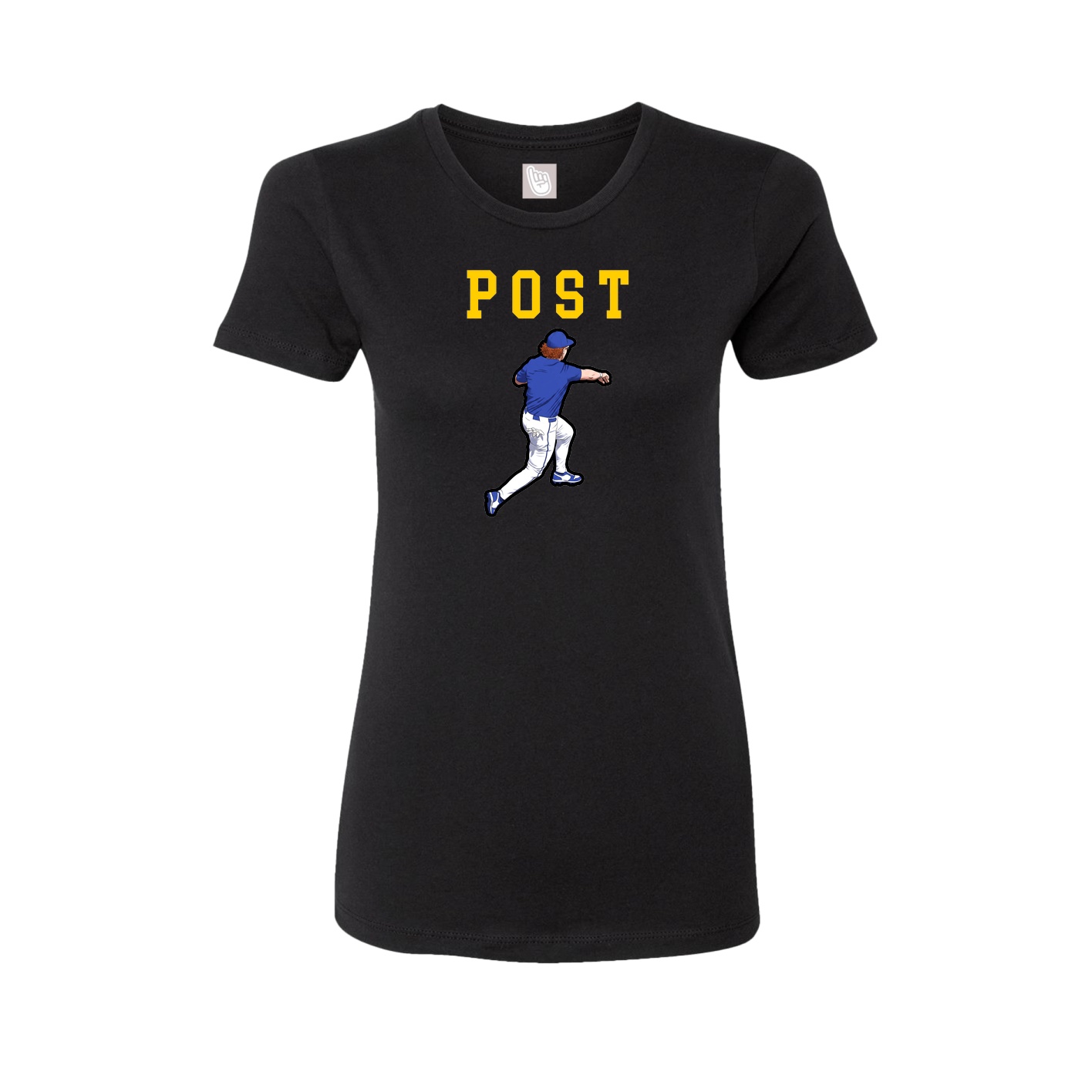 Fitted Women's Tee — Shirsey in Black