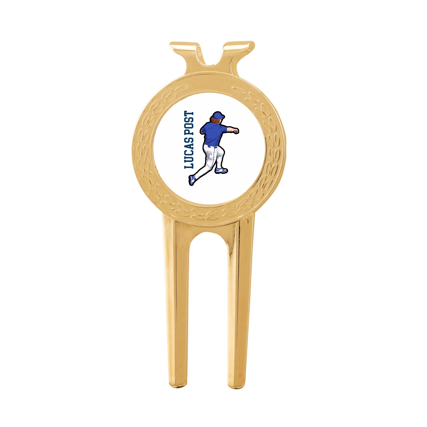 Divot Tool with Ball Marker — Name Vertical in Classic