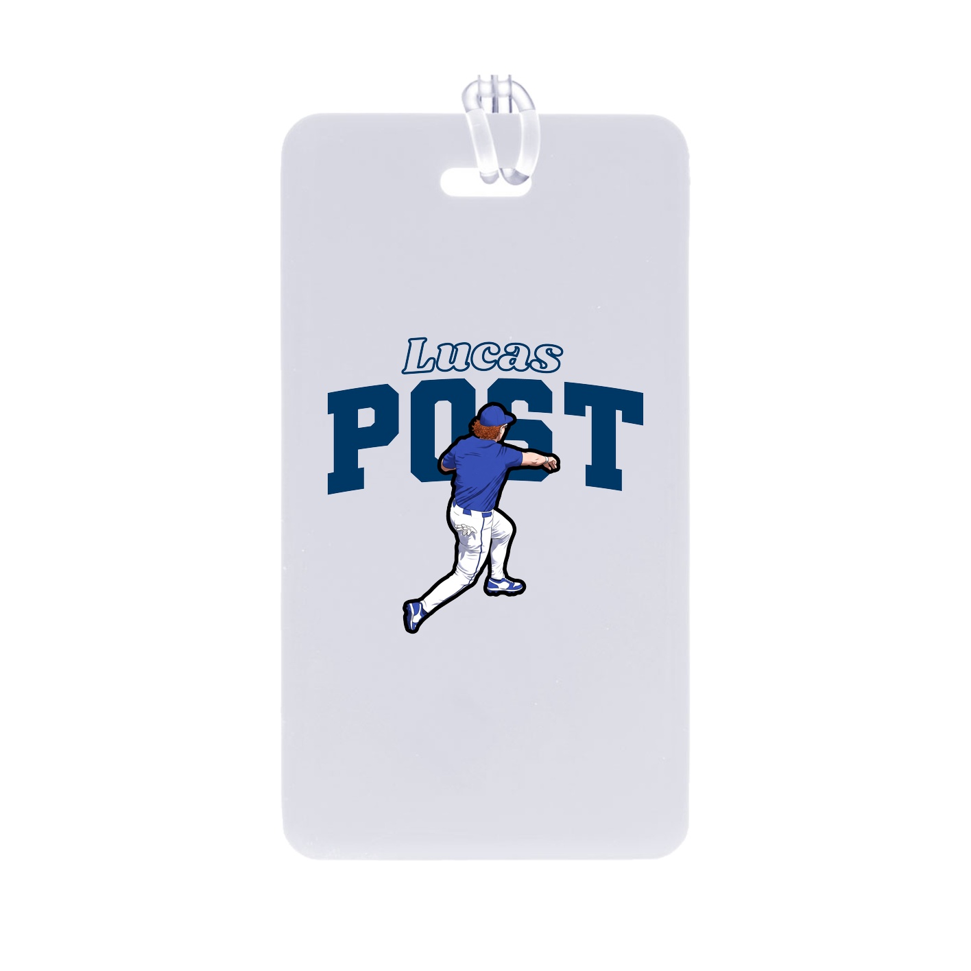 Bag Tag — Name Arch in Classic