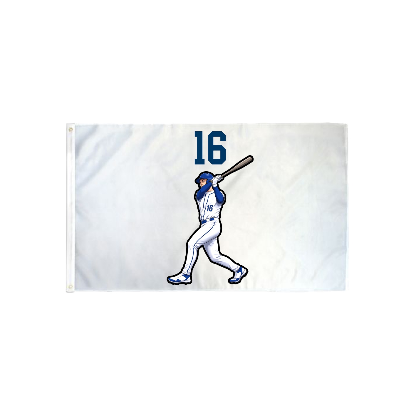 3x5 Flag — Number Top in Classic