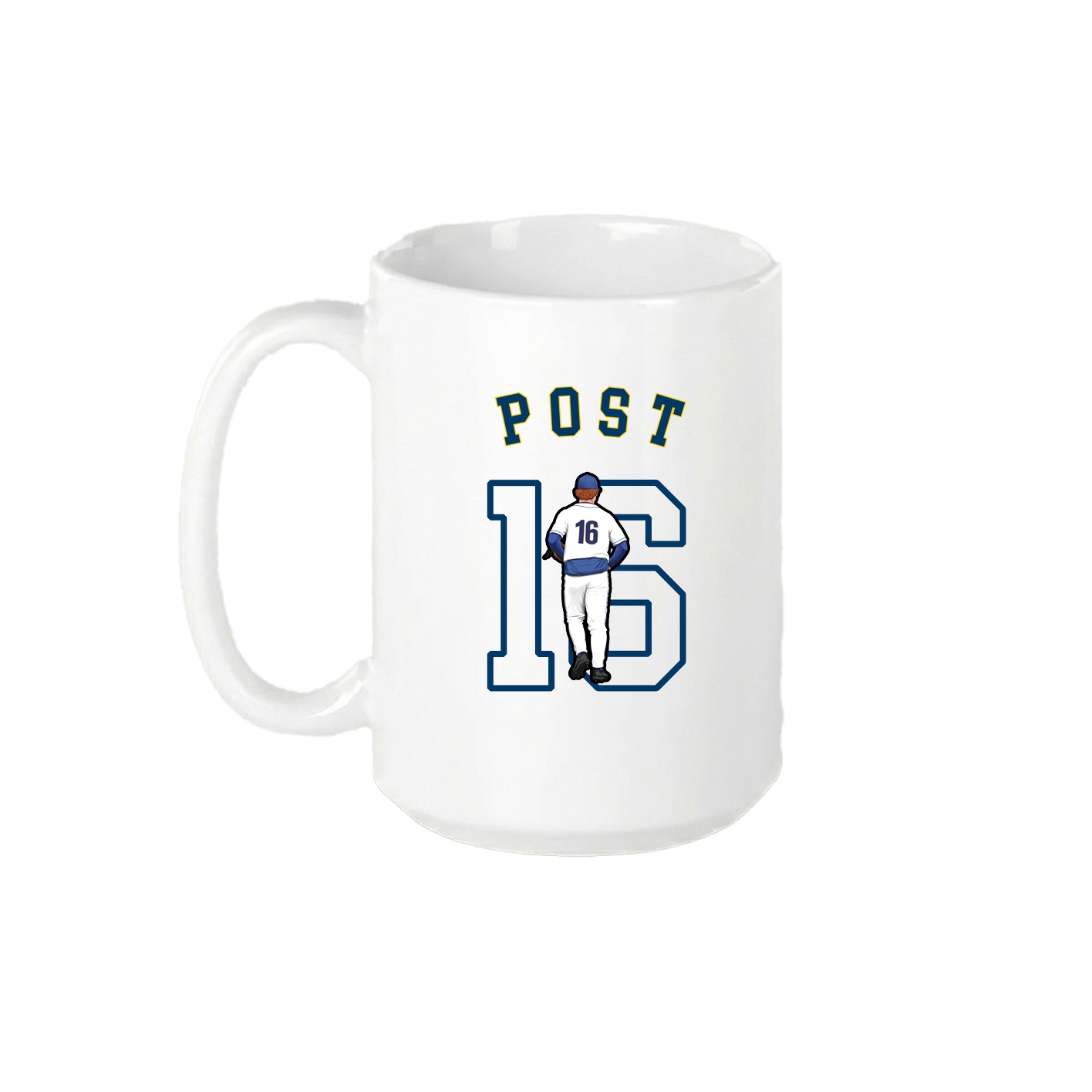 15oz Coffee Mug — Shirsey Arch in White