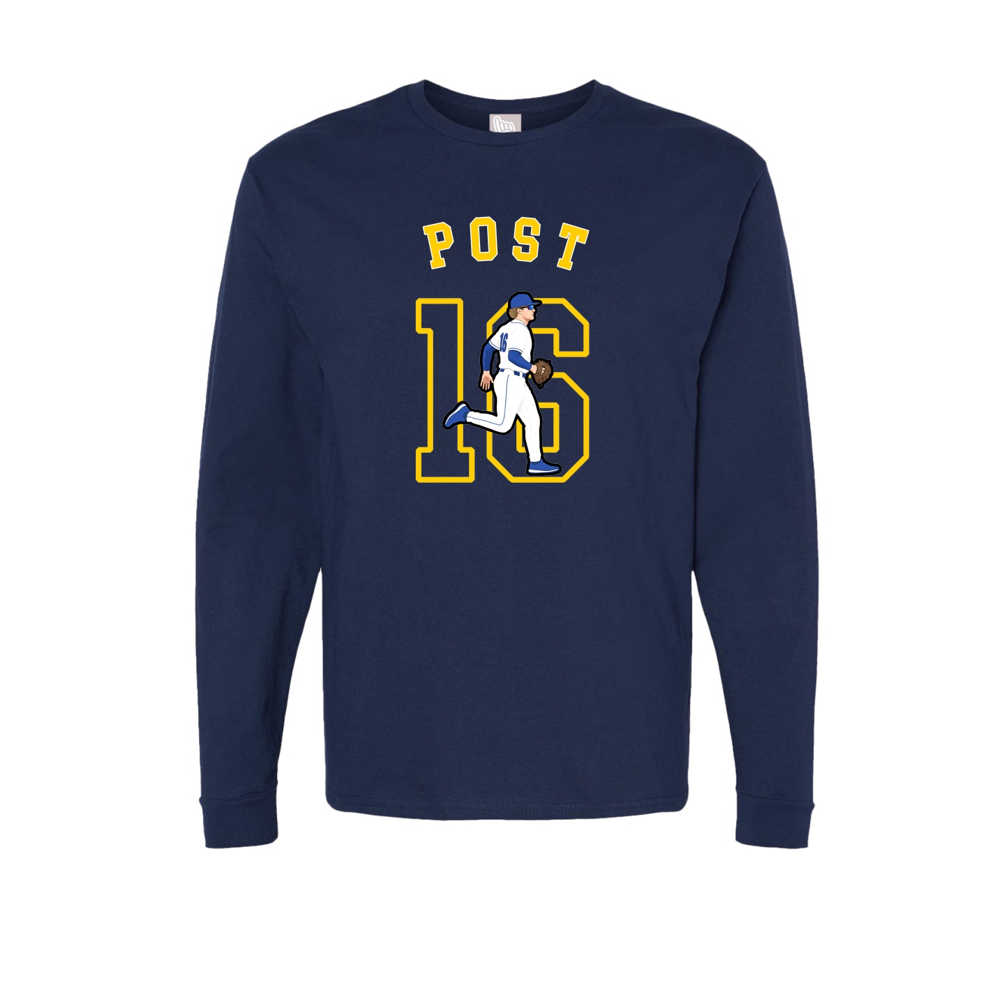 Long Sleeve Tee — Shirsey Arch in Navy
