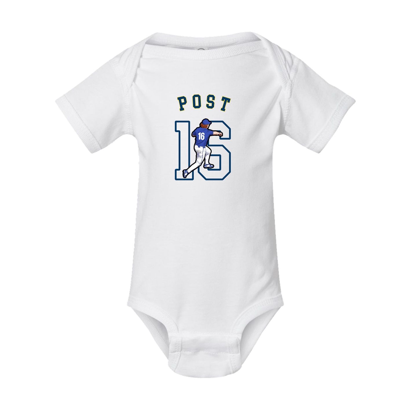 Baby Onesie — Shirsey Arch in White