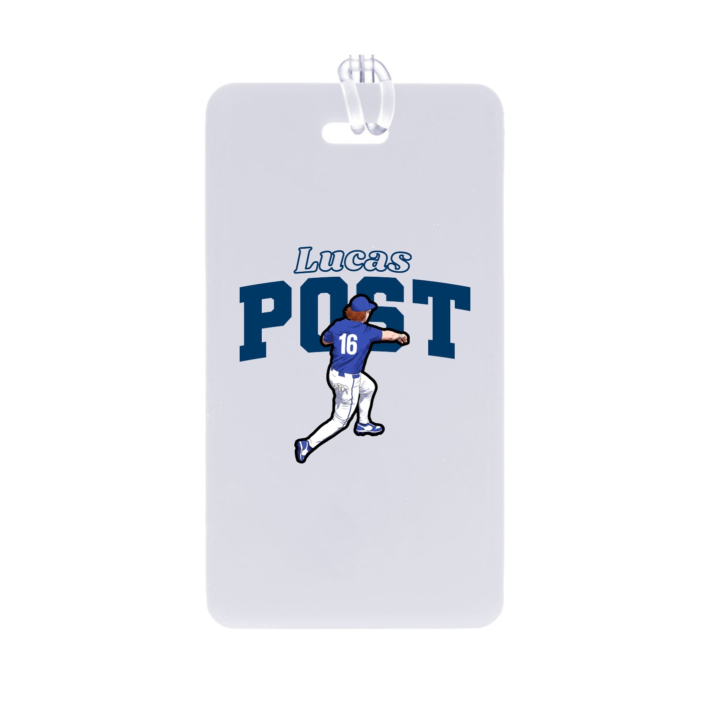 Bag Tag — Name Arch in Classic