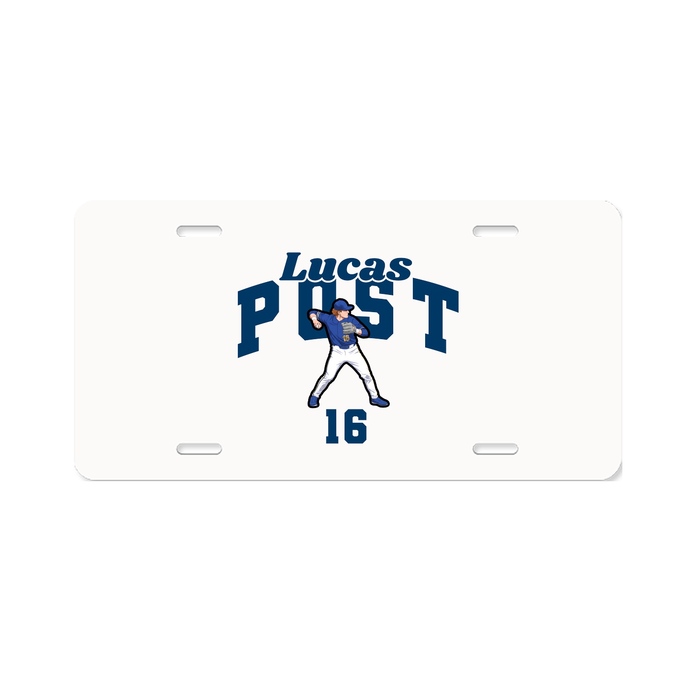 License Plate — Signature Arch in Classic