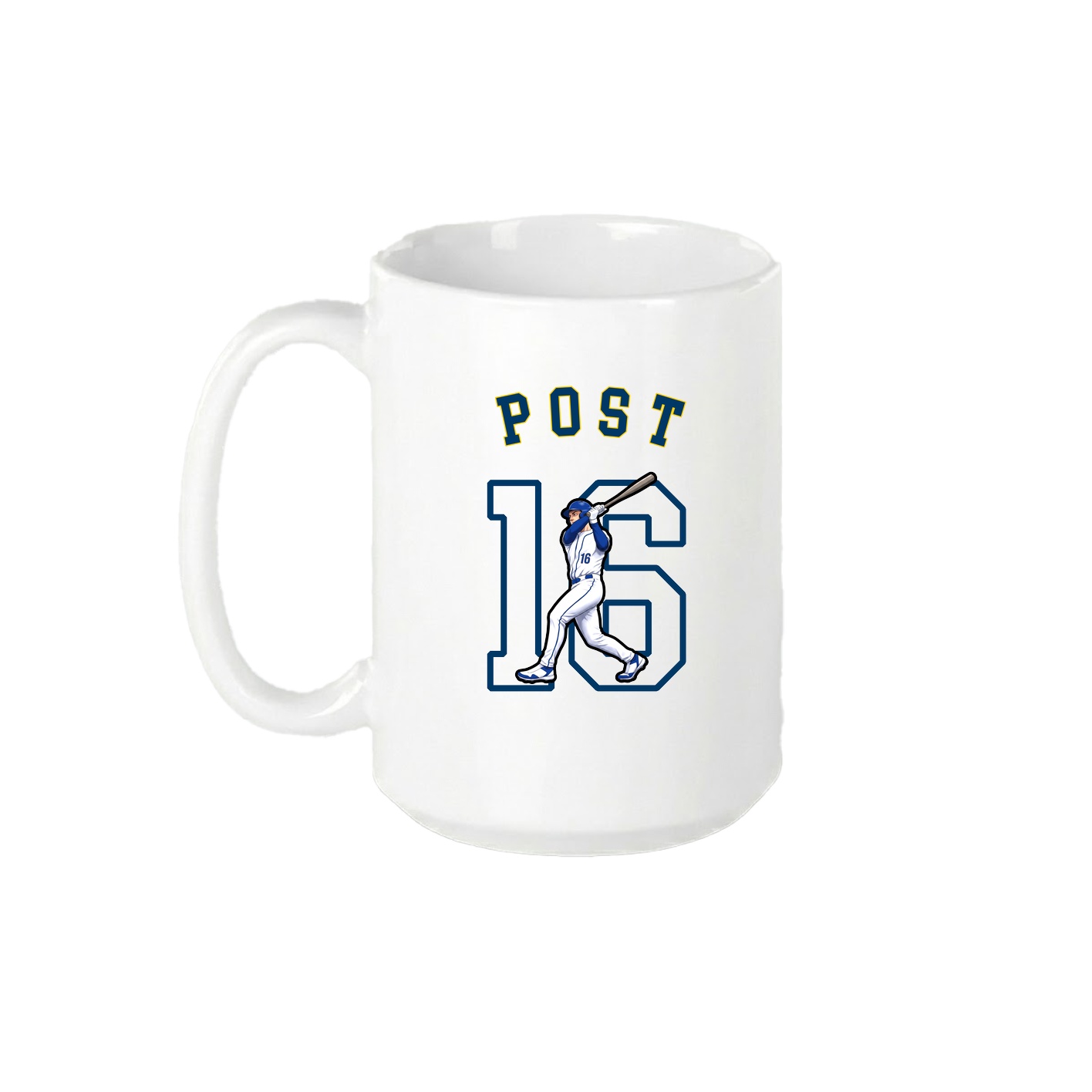 15oz Coffee Mug — Shirsey Arch in White