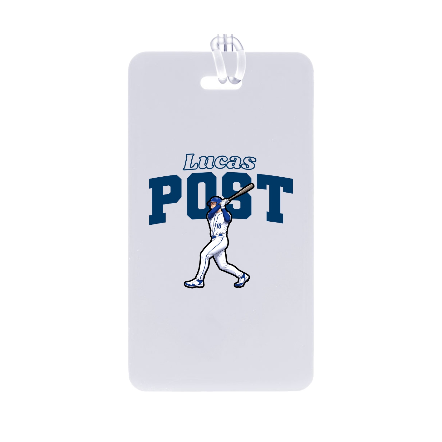 Bag Tag — Name Arch in Classic