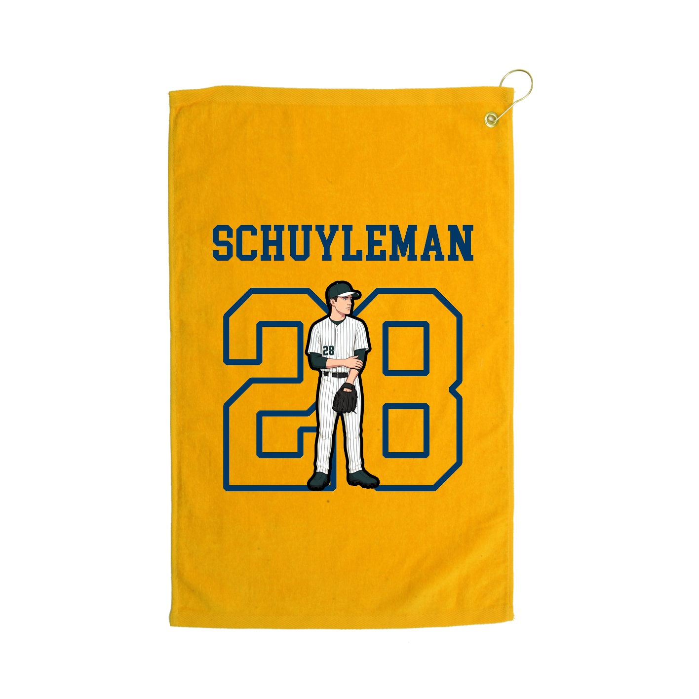 Golf Towel — Shirsey in Gold