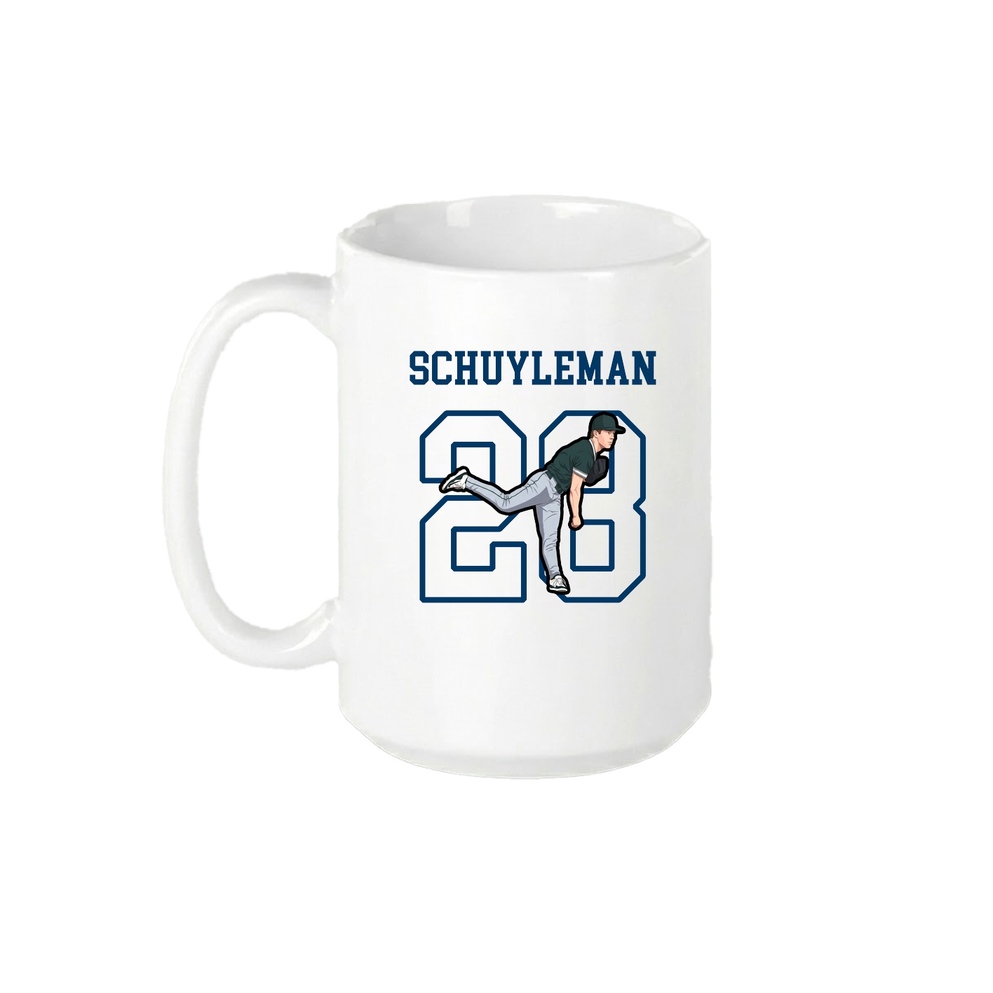 15oz Coffee Mug — Shirsey in White