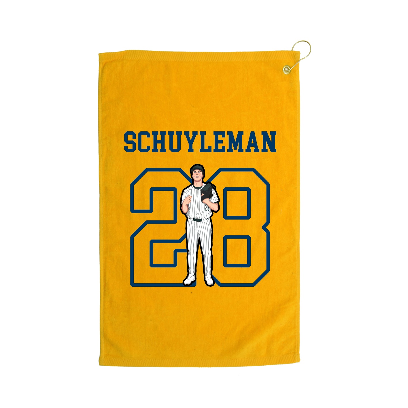 Golf Towel — Shirsey in Gold