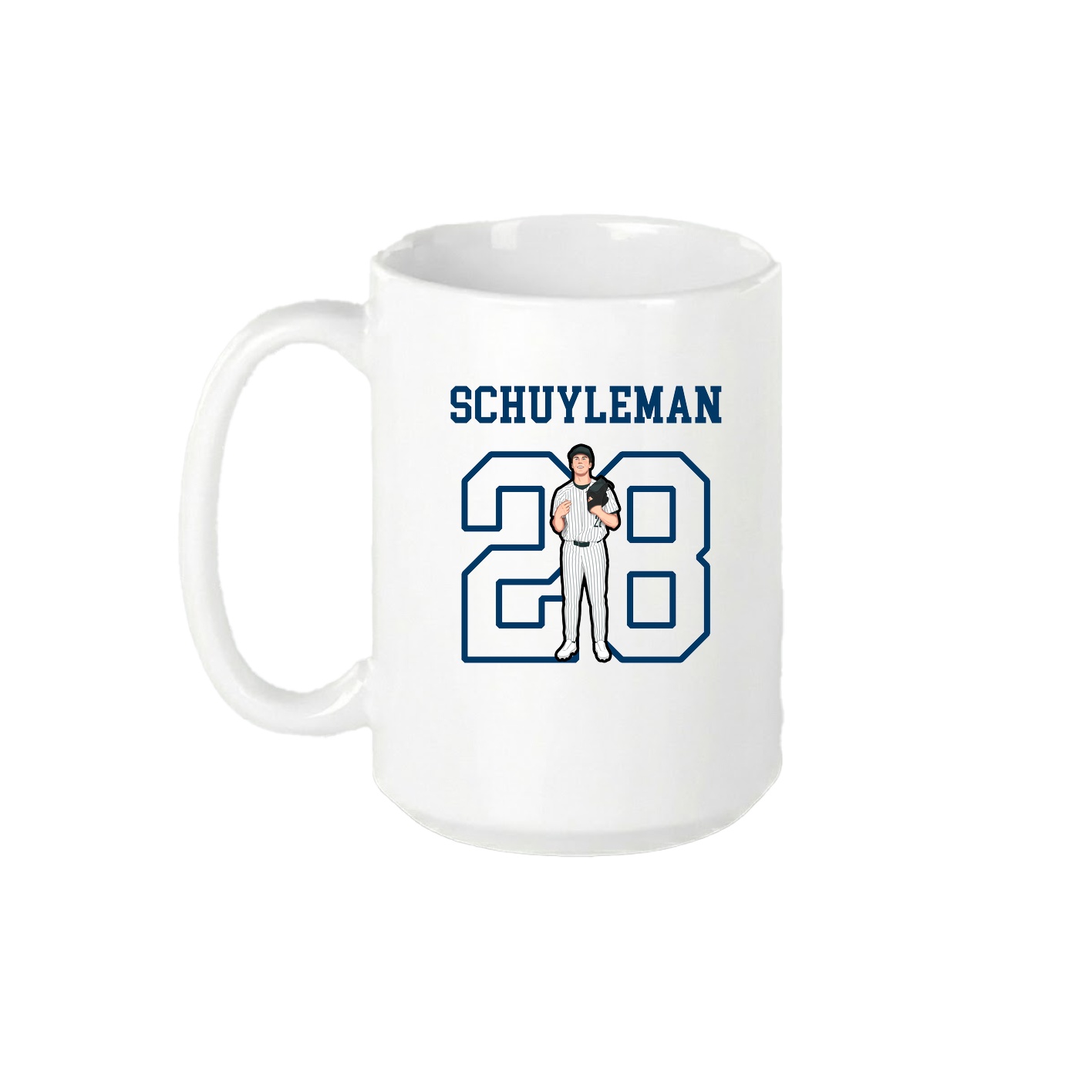 15oz Coffee Mug — Shirsey in White