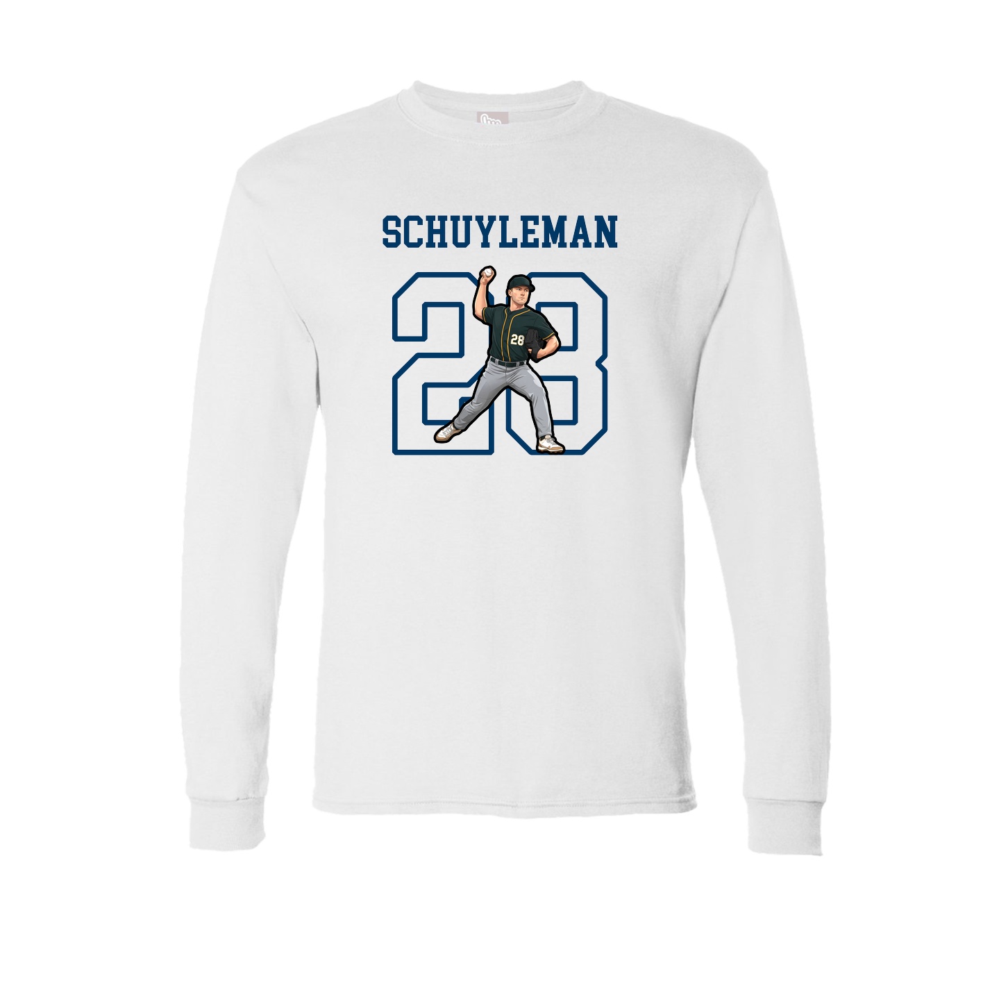 Long Sleeve Tee — Shirsey in White