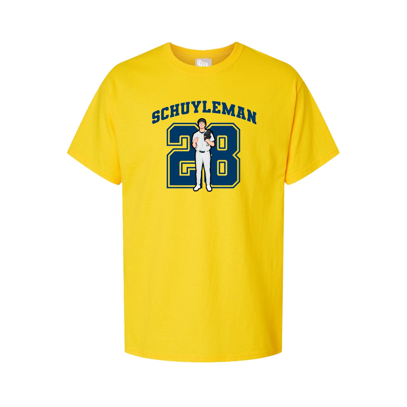Tee — Number in Gold