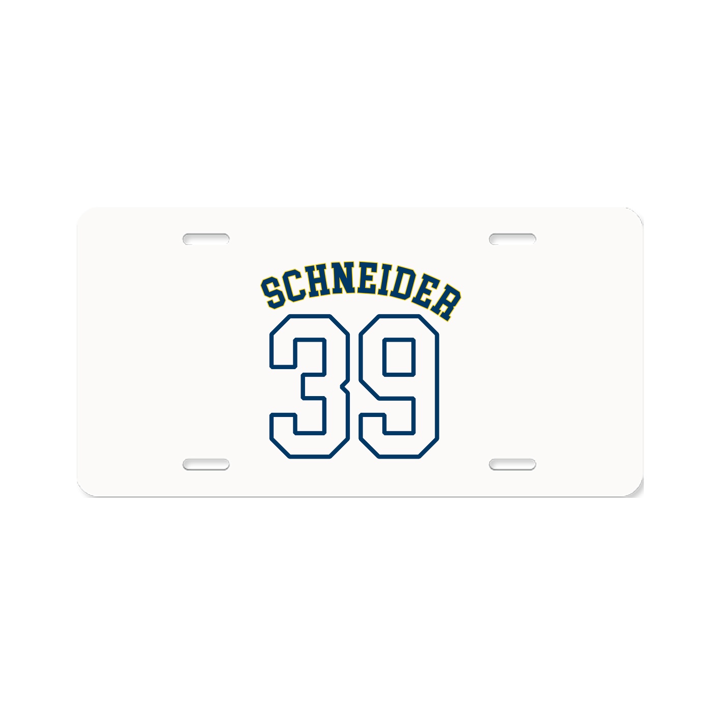 License Plate — Shirsey Arch in Classic