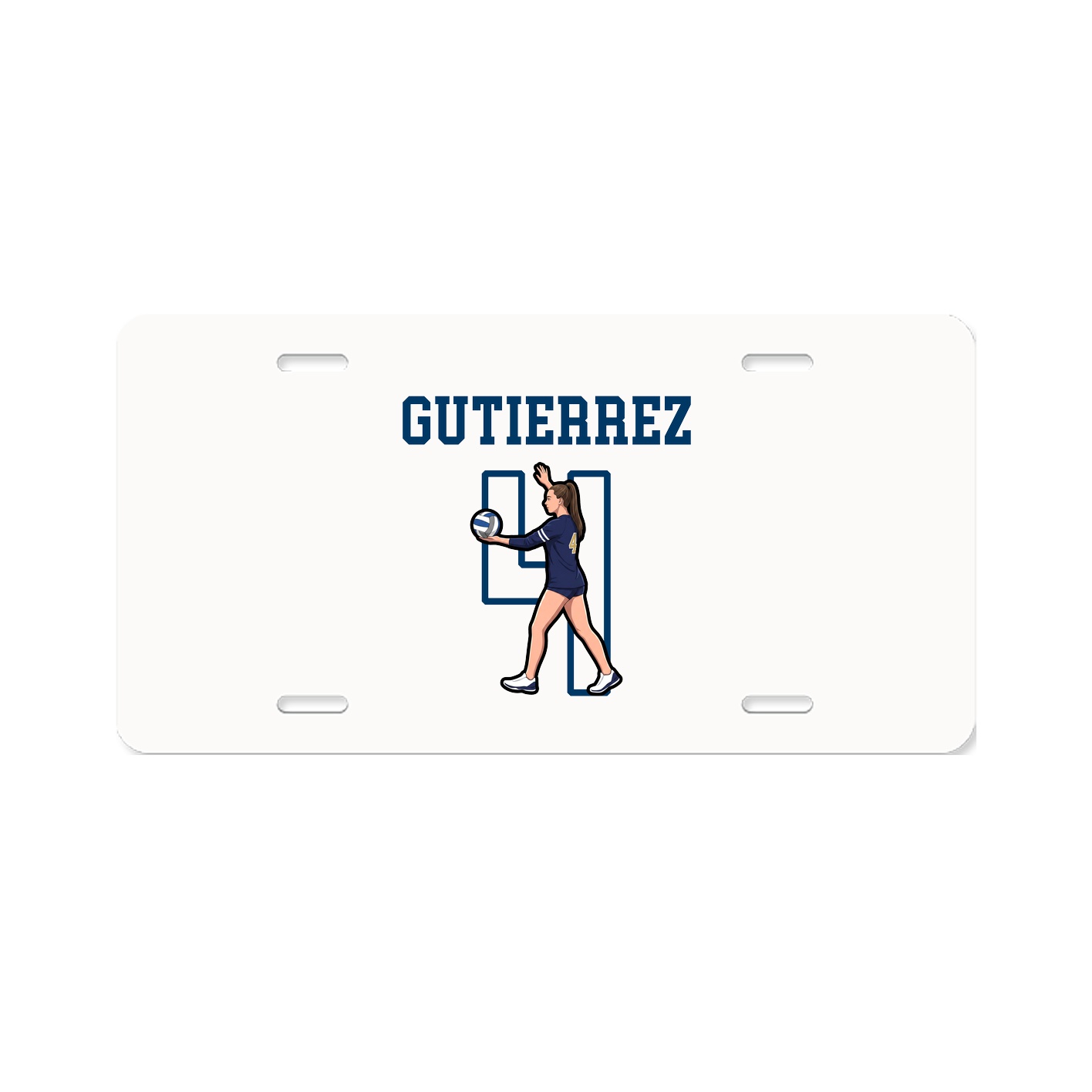 License Plate — Shirsey in Classic