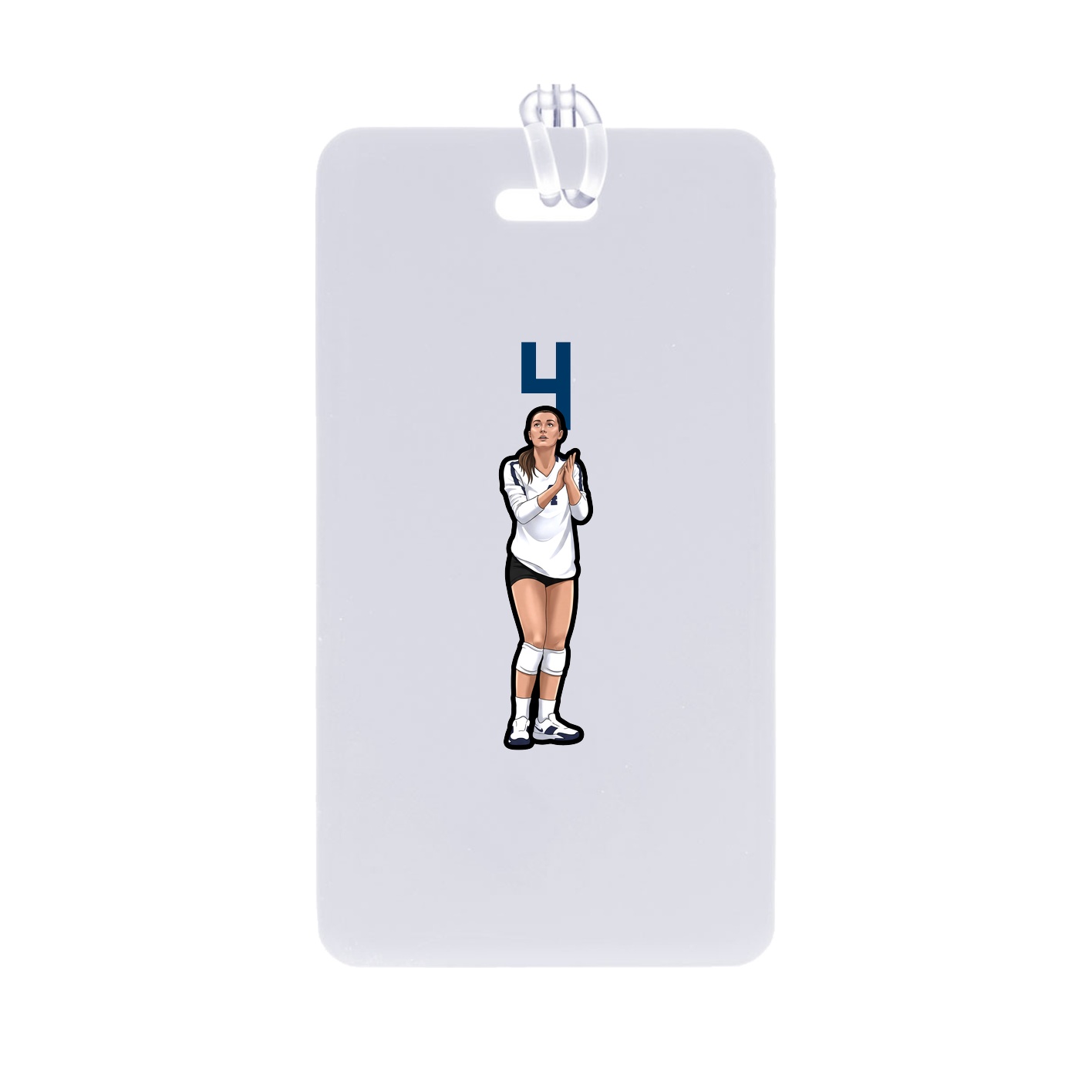 Bag Tag — Number Top in Classic