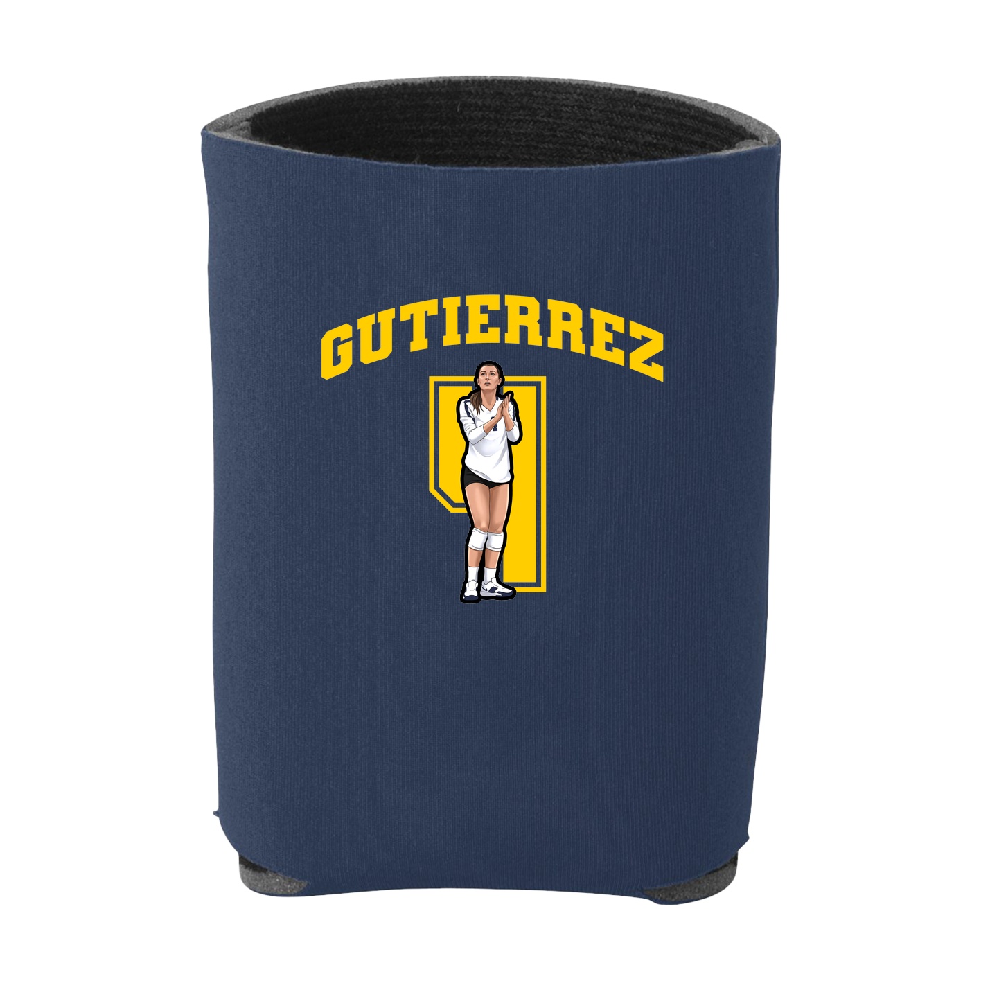 Can Holder — Number in Navy