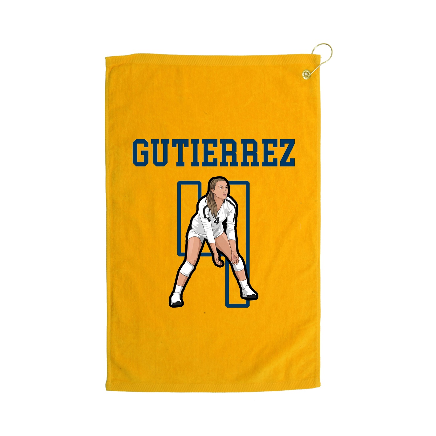 Golf Towel — Shirsey in Gold