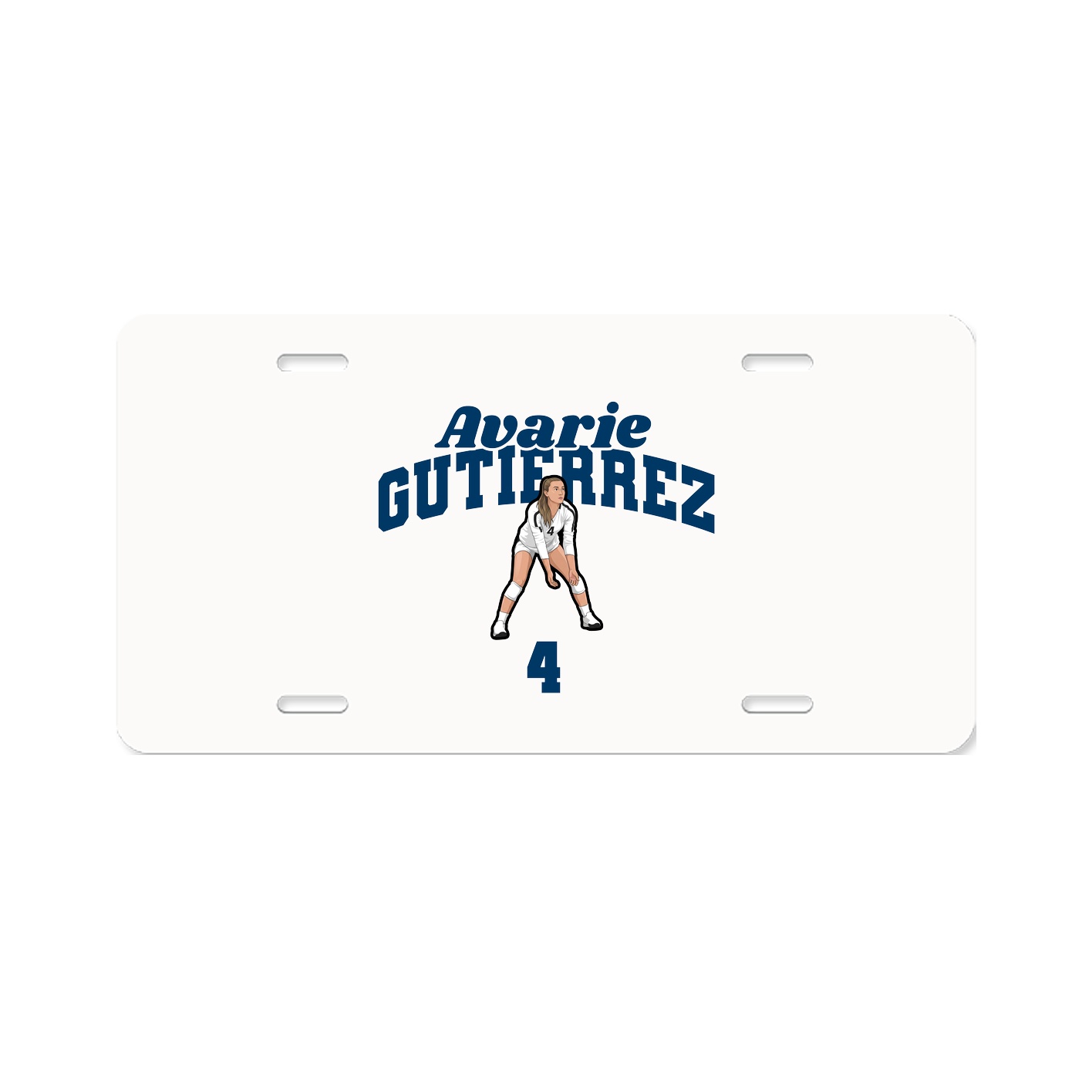 License Plate — Signature Arch in Classic