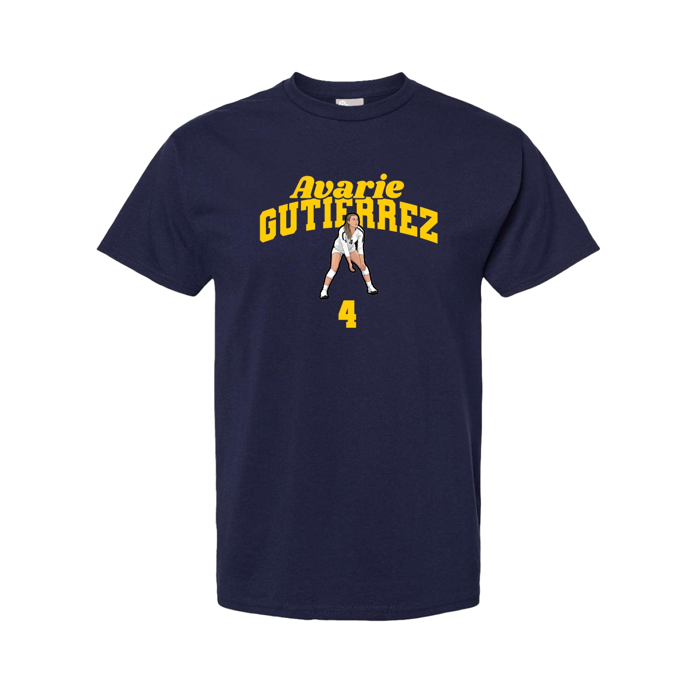 Youth Tee — Signature Arch in Navy