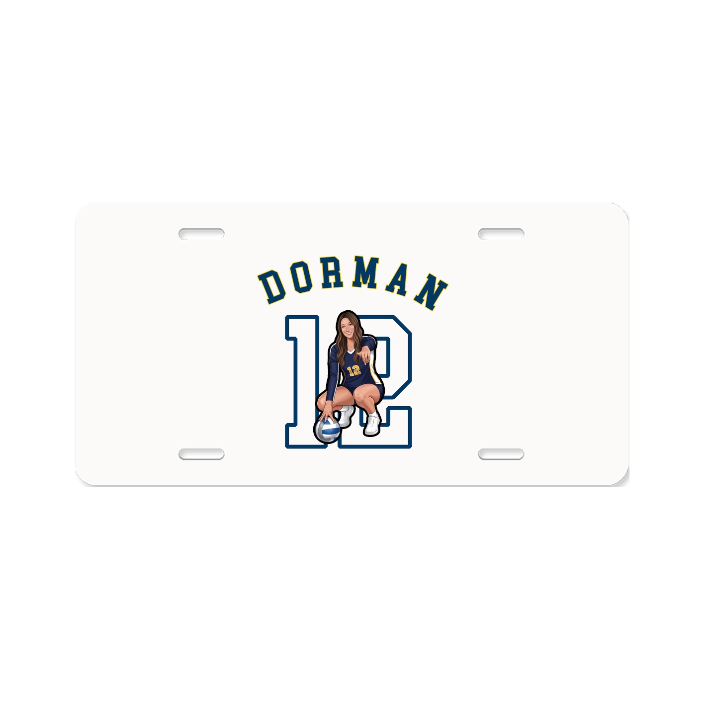 License Plate — Shirsey Arch in Classic