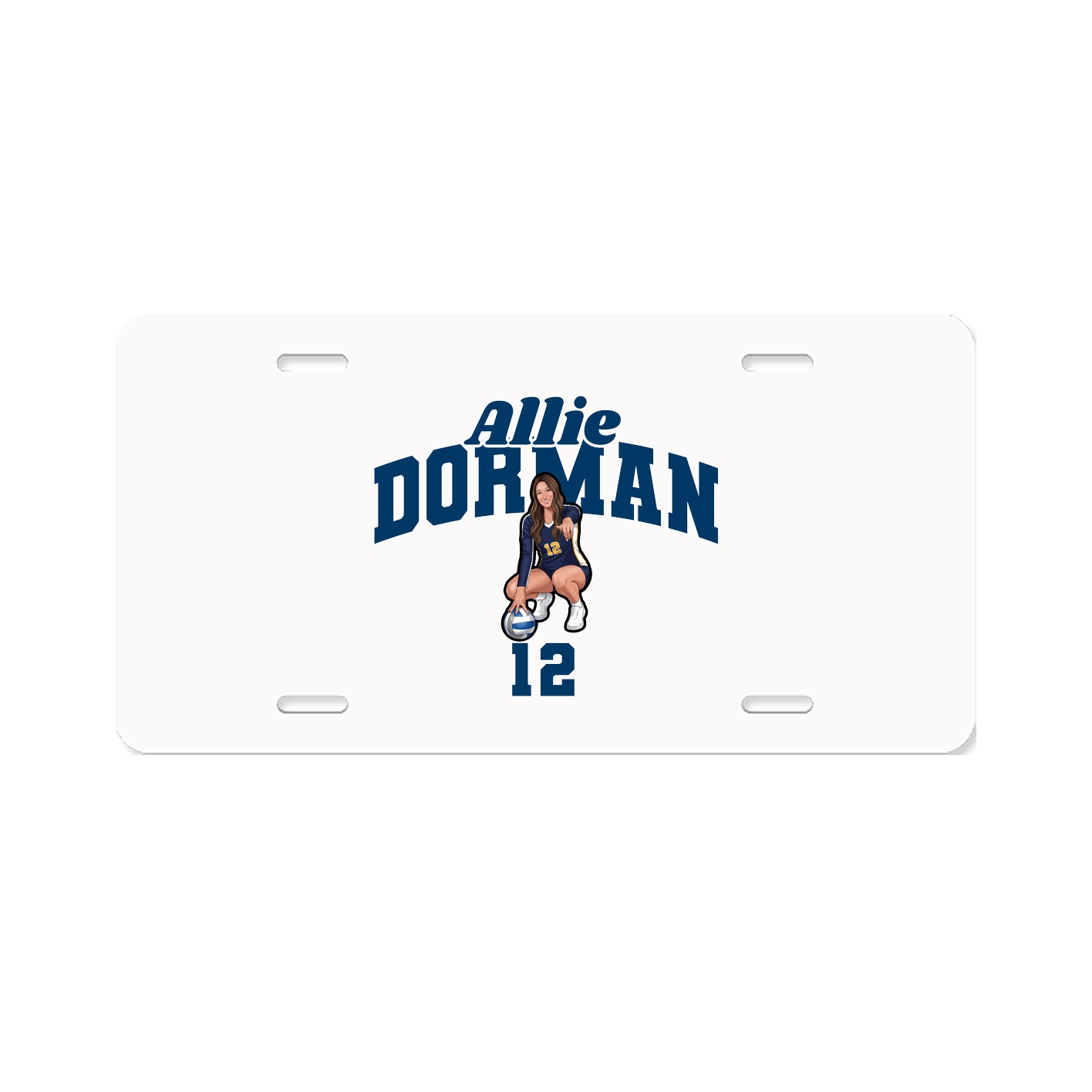 License Plate — Signature Arch in Classic