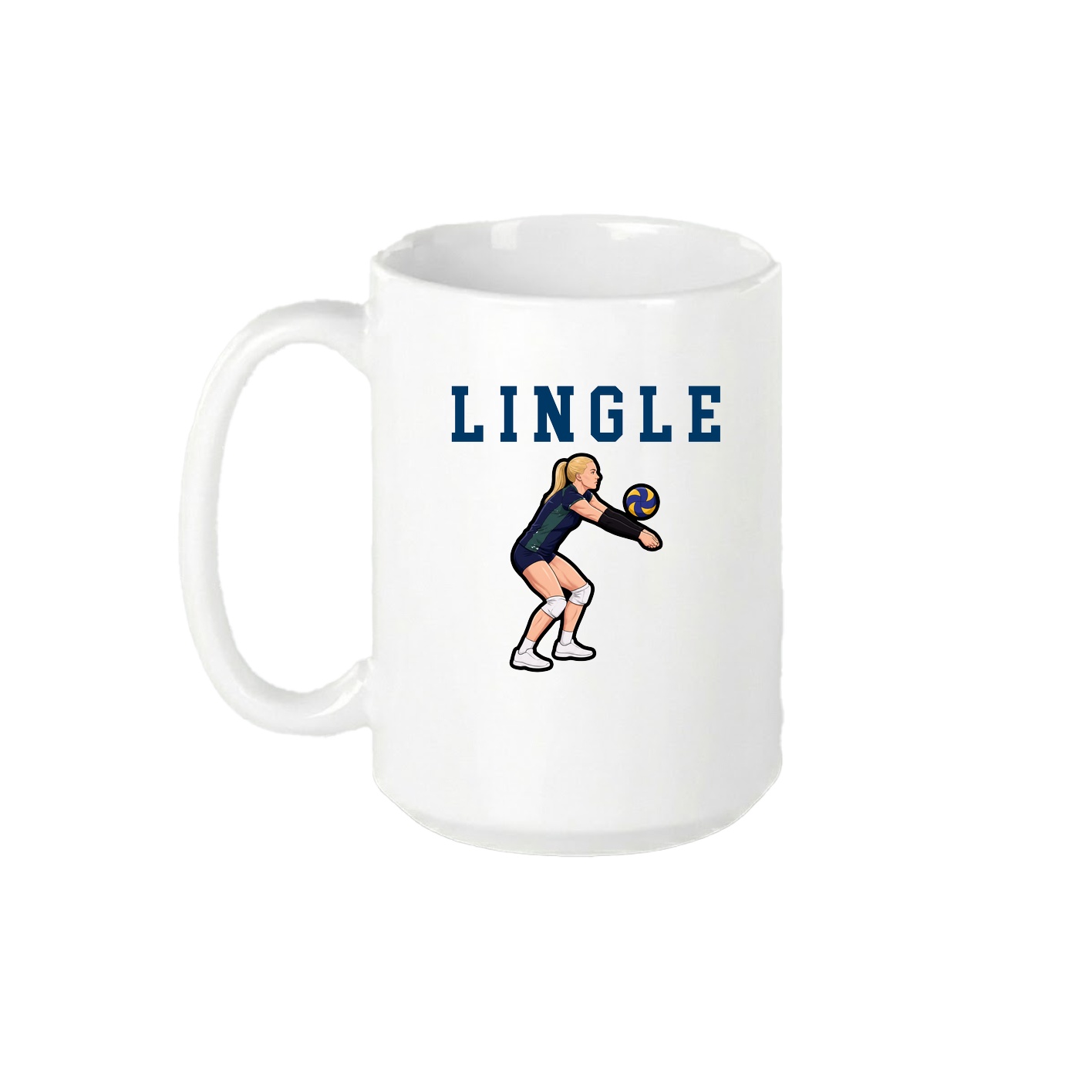 15oz Coffee Mug — Shirsey in White