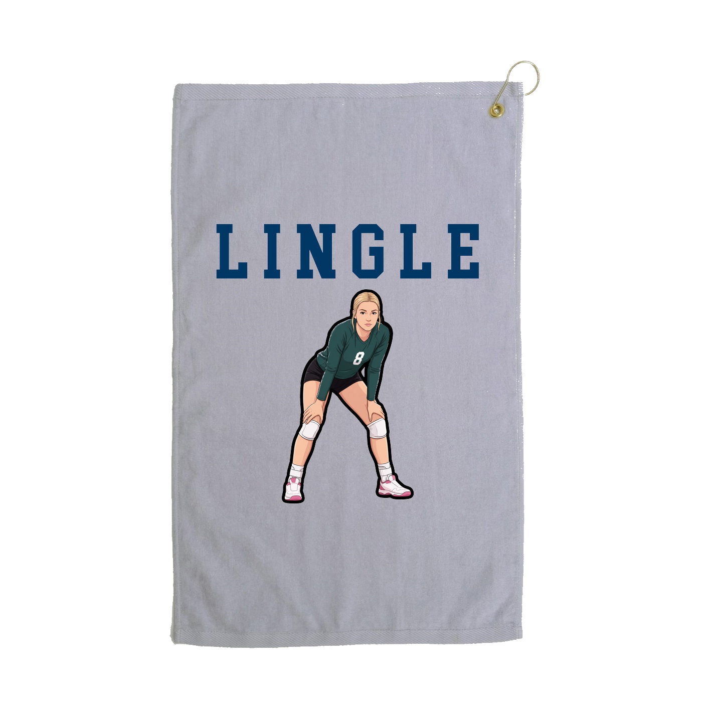 Golf Towel — Shirsey in Grey